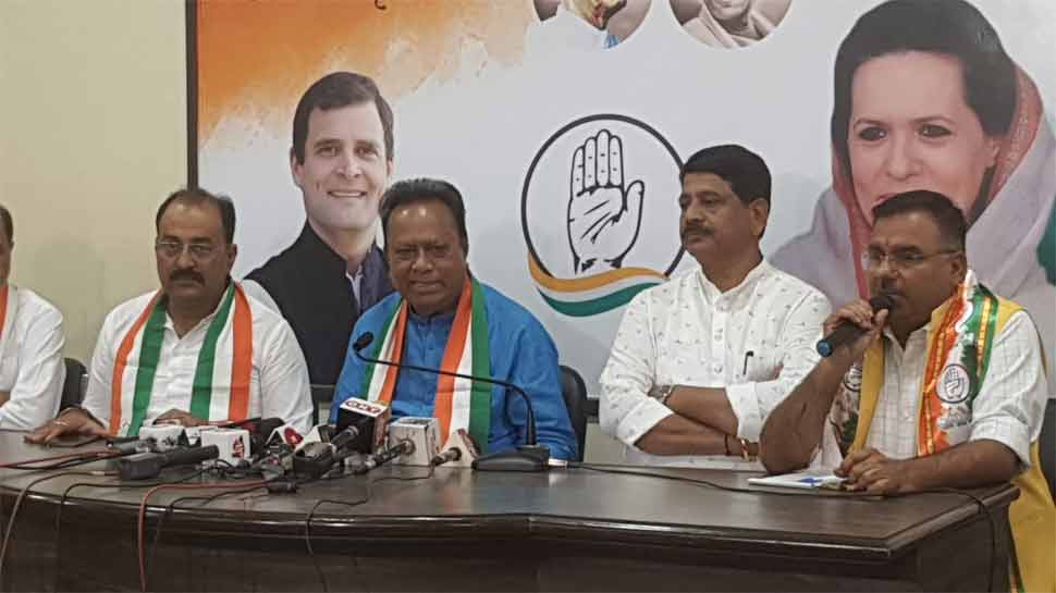 Shankarsinh Vaghela Son Mahendrasinh Vaghela Joins Congress Before