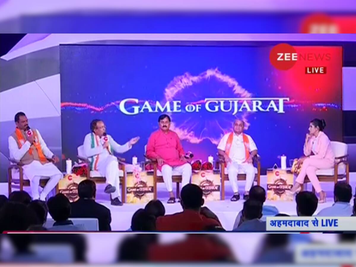 Game of Gujarat : નીતિન પટેલ અને અર્જુન મોઢવાડિયા સામસામે, કરી જોરદાર ચર્ચા