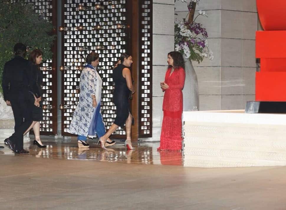 Isha Ambani and Anand Piramal engagement party in mumbai Isha Ambani and Anand Piramal engagement party in mumbai