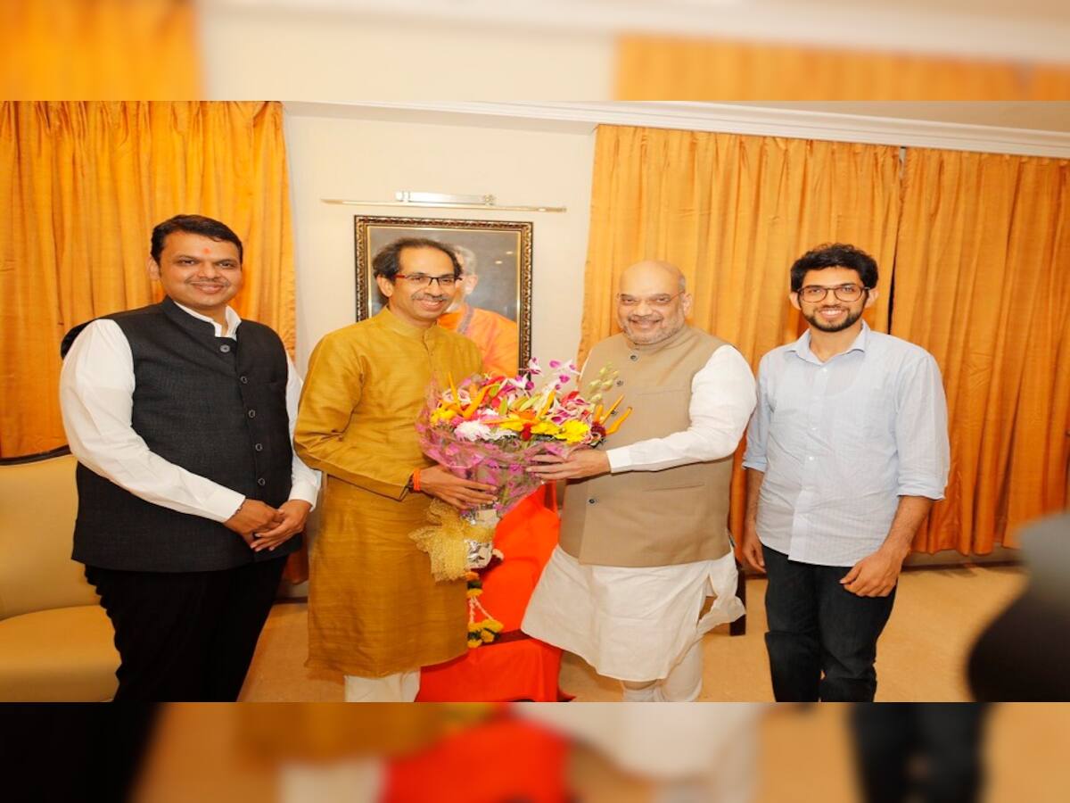  બંધ રૂમમાં 100 મિનિટ ચાલી શાહ અને ઠાકરેની મુલાકાત, બહાર રાહ જોતા રહ્યાં ફડણવીસ