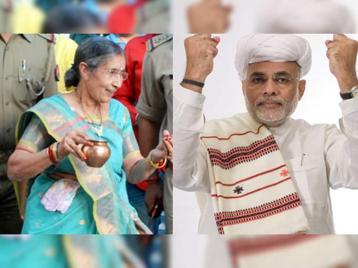 VIDEO: આનંદીબેન પટેલે PM મોદીને અપરણિત ગણાવ્યાં, જશોદાબેને કહ્યું- 'મોદી મારા રામ'