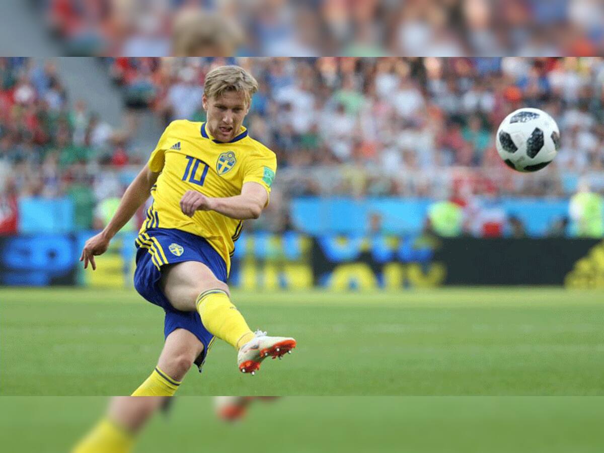 ફીફા વર્લ્ડ કપ 2018: સ્વીડને સ્વિટ્ઝર્લેન્ડનને હરાવ્યું, 24 વર્ષ બાદ ક્વાર્ટર ફાઇનલમાં