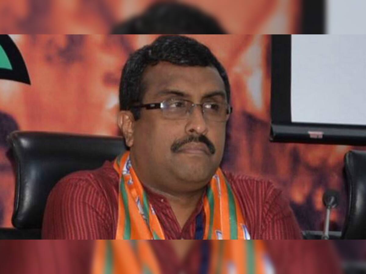 જમ્મુ કાશ્મીર: BJP દ્વારા સરકાર બનાવવાની અટકળો વચ્ચે રામ માધવનું મોટુ નિવેદન