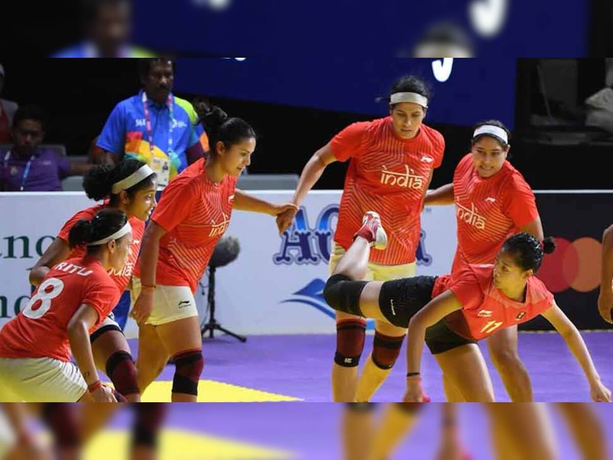 Asian Games 2018: કબડ્ડીમાં પહેલીવાર ભારત ગોલ્ડ ચૂક્યું, ઈરાને ભારતીય મહિલા ટીમને હરાવી