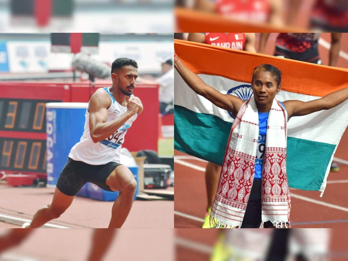  Asian Games 2018: હિમા દાસ અને અનસને 400 મીટરની રેસમાં મળ્યો સિલ્વર મેડલ