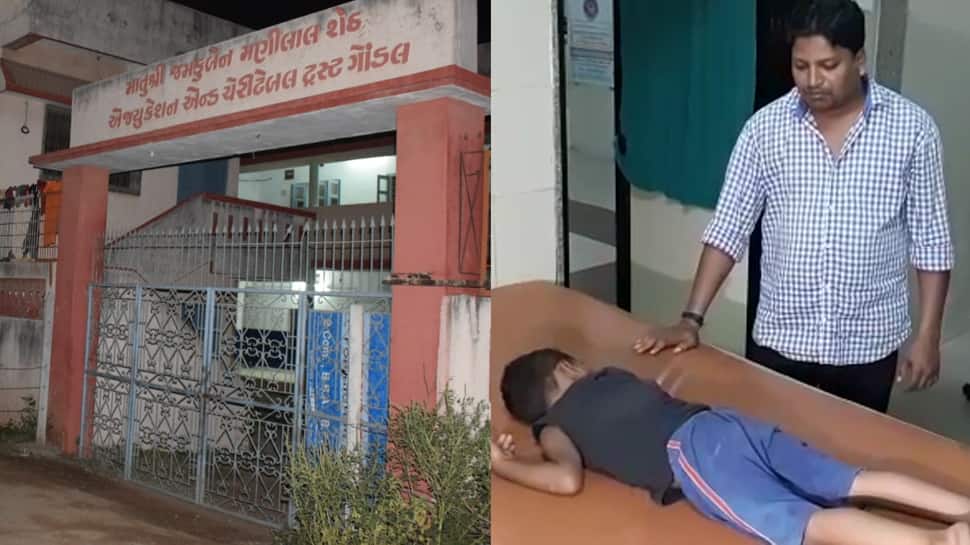 ગોંડલ: દોરી વડે બાંધી 4 વર્ષના LKGના વિદ્યાર્થી પર શિક્ષકે આચર્યું સૃષ્ટી વિરૂદ્ધ કૃત્ય ગોંડલ: દોરી વડે બાંધી 4 વર્ષના LKGના વિદ્યાર્થી પર શિક્ષકે આચર્યું સૃષ્ટી વિરૂદ્ધ કૃત્ય
