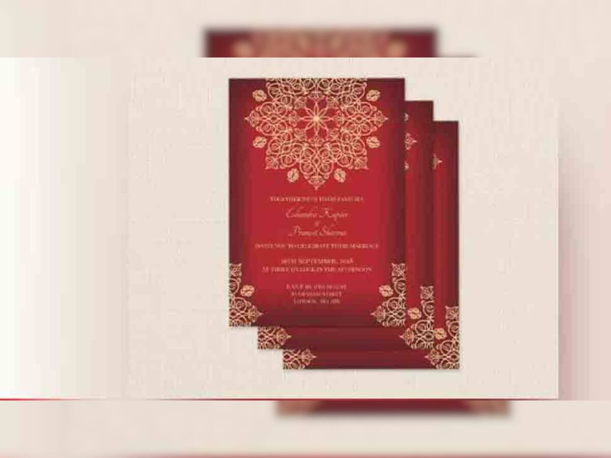 વિચિત્ર ફતવો: કંકોત્રી લાલ રંગથી છપાયેલી હશે તો લગ્ન અયોગ્ય ગણાશે