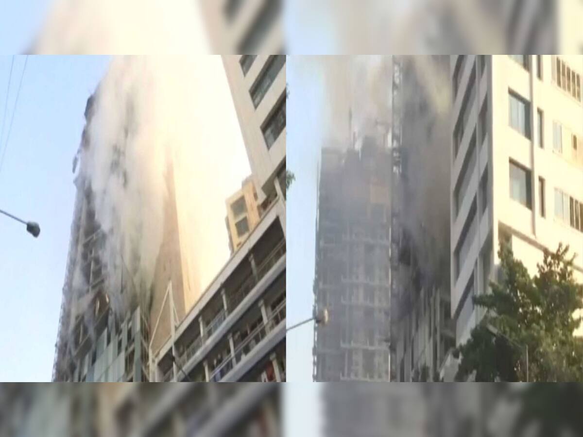 મુંબઈ: કમલા મિલ કમ્પાઉન્ડ પાસે નિર્માણધીન ઈમારતમાં આગ લાગી, ફાયરની 5 ગાડીઓ ઘટનાસ્થળે