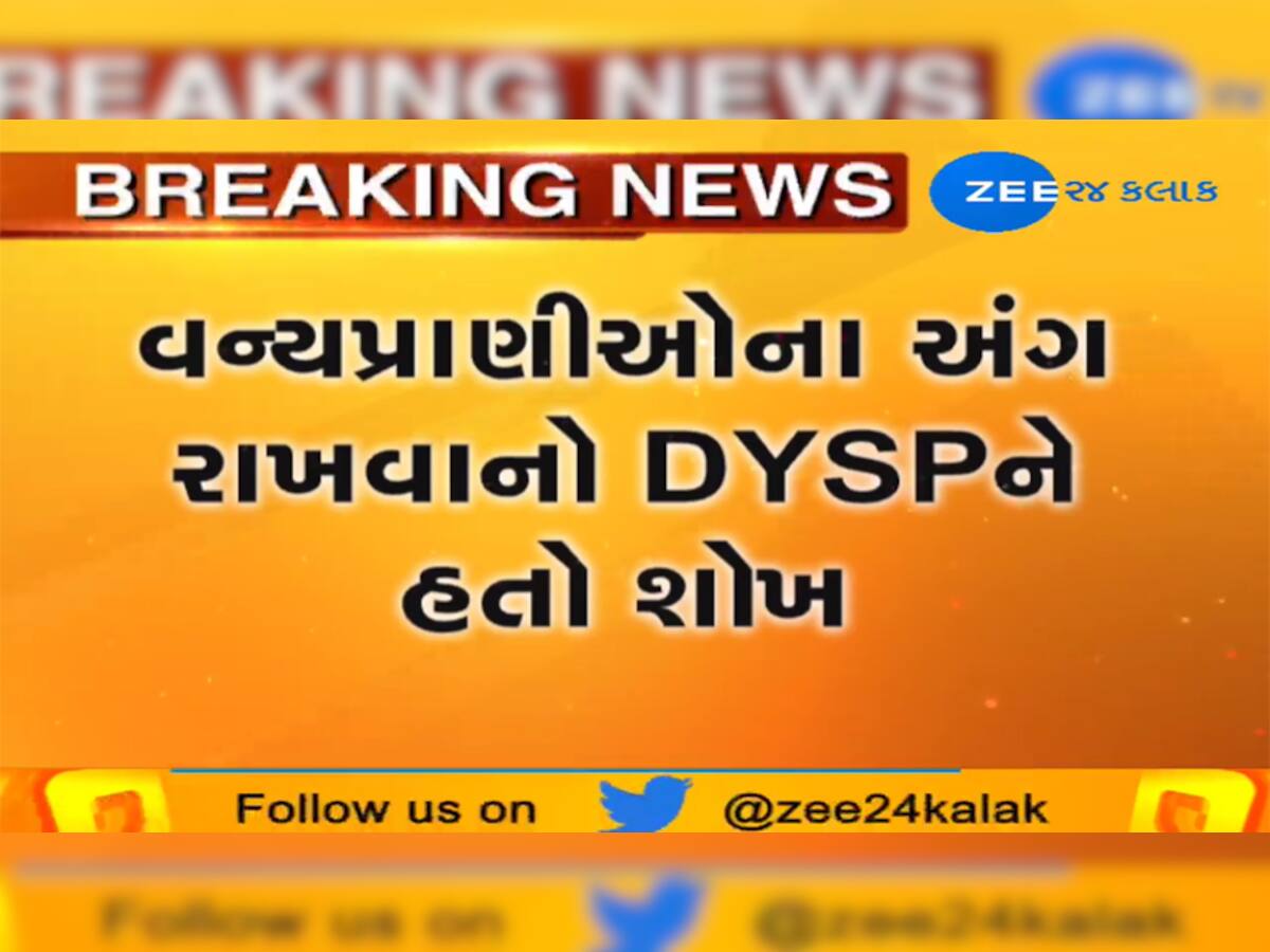 અમરેલી: રાજુલામાં રહેતા નિવૃત DYSPના ઘરમાંથી હરણની ખોપડી મળી