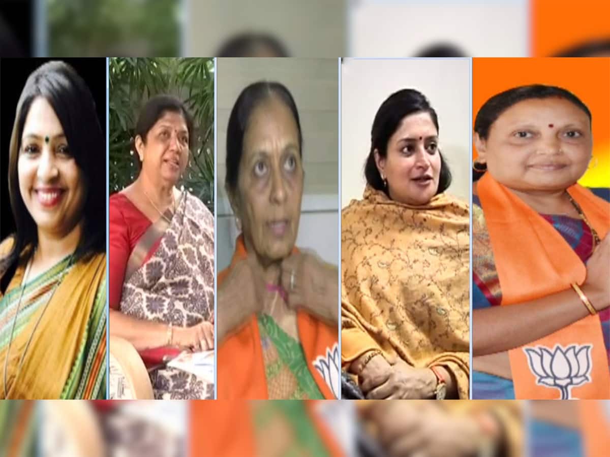 BJPની 6 મહિલાઓ V/s કોંગ્રેસની એકમાત્ર મહિલા ઉમેદવાર, કોણ દમદાર?