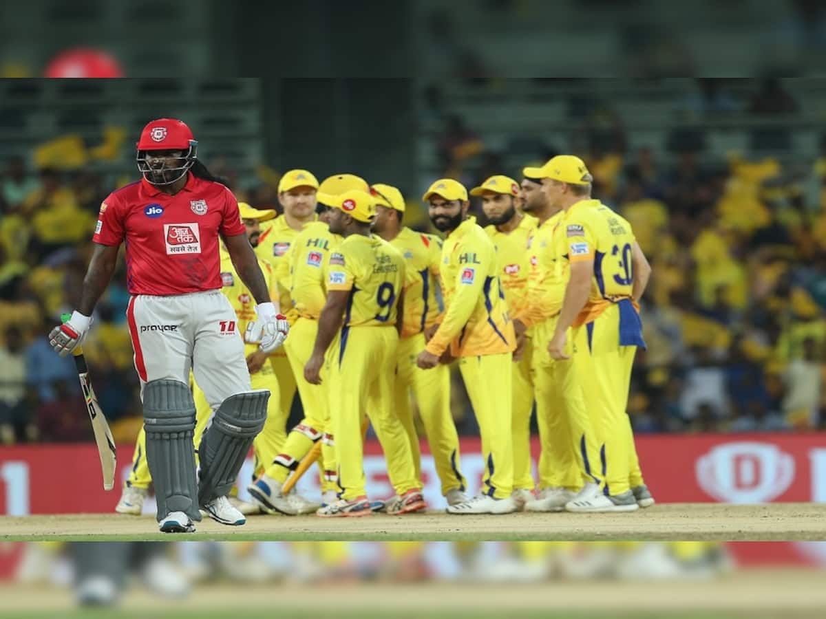  IPL 2019: ચેન્નઈ સુપર કિંગ્સે ઘરઆંગણે કિંગ્સ ઈલેવન પંજાબને 22 રને હરાવ્યું 