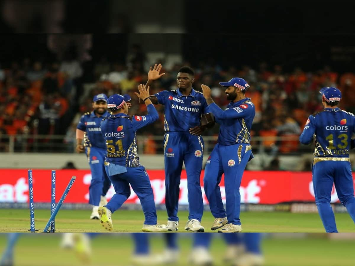 IPL 2019: અલઝારી જોસેફની 6 વિકેટ, લો-સ્કોરિંગ મેચમાં મુંબઈનો 40 રને વિજય