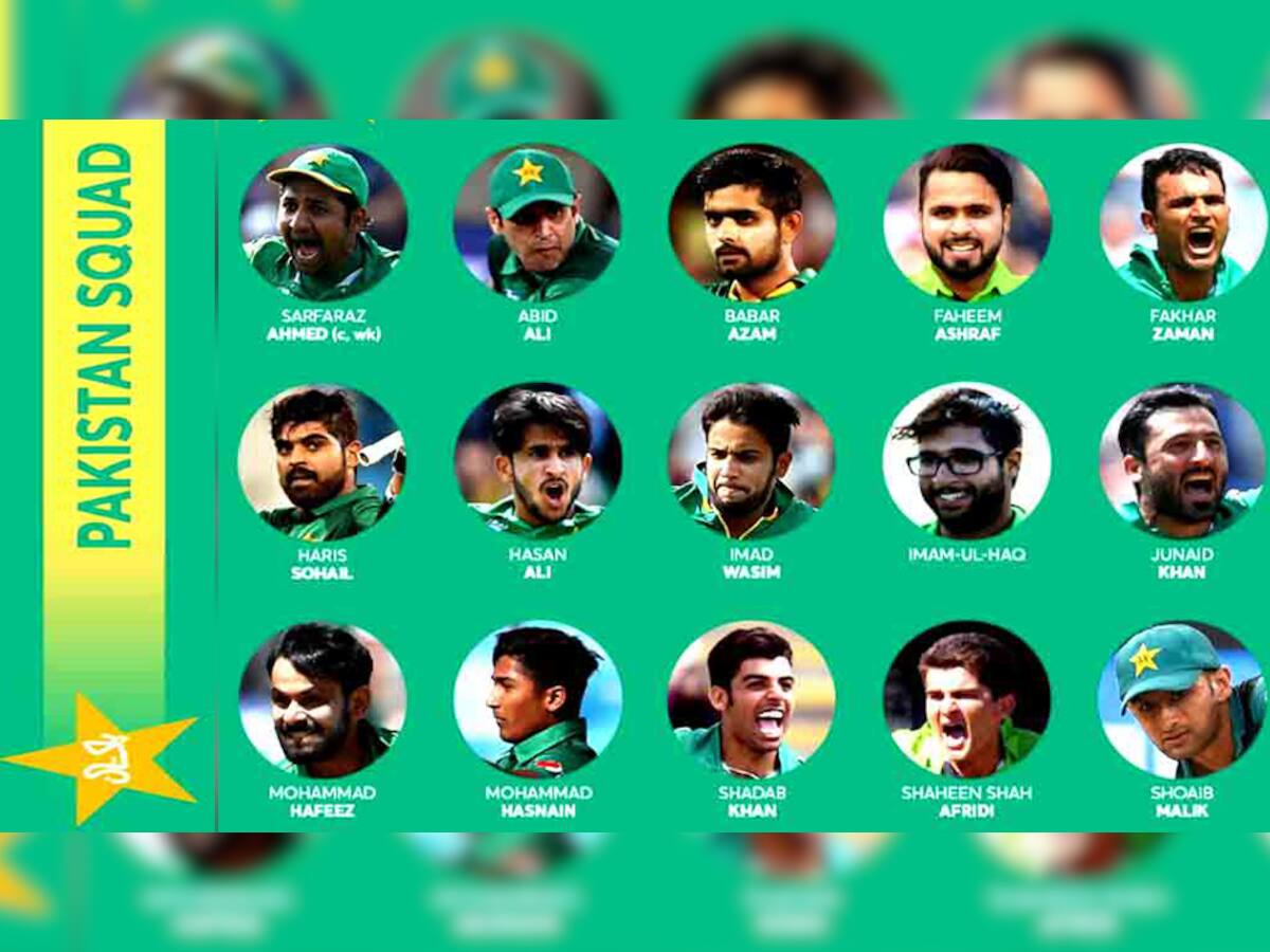 World Cup 2019: પાકિસ્તાનની ટીમની જાહેરાત, મો. આમિર રહેશે રિઝર્વ ખેલાડી 