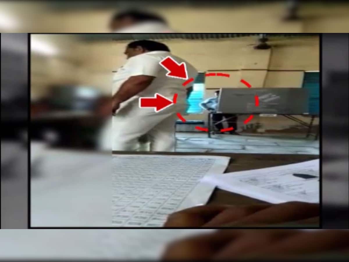 બાવળામાં સફેદ કપડા પહેરેલ વ્યક્તિએ બોગસ મતદાન કરાવ્યું, Video Viral