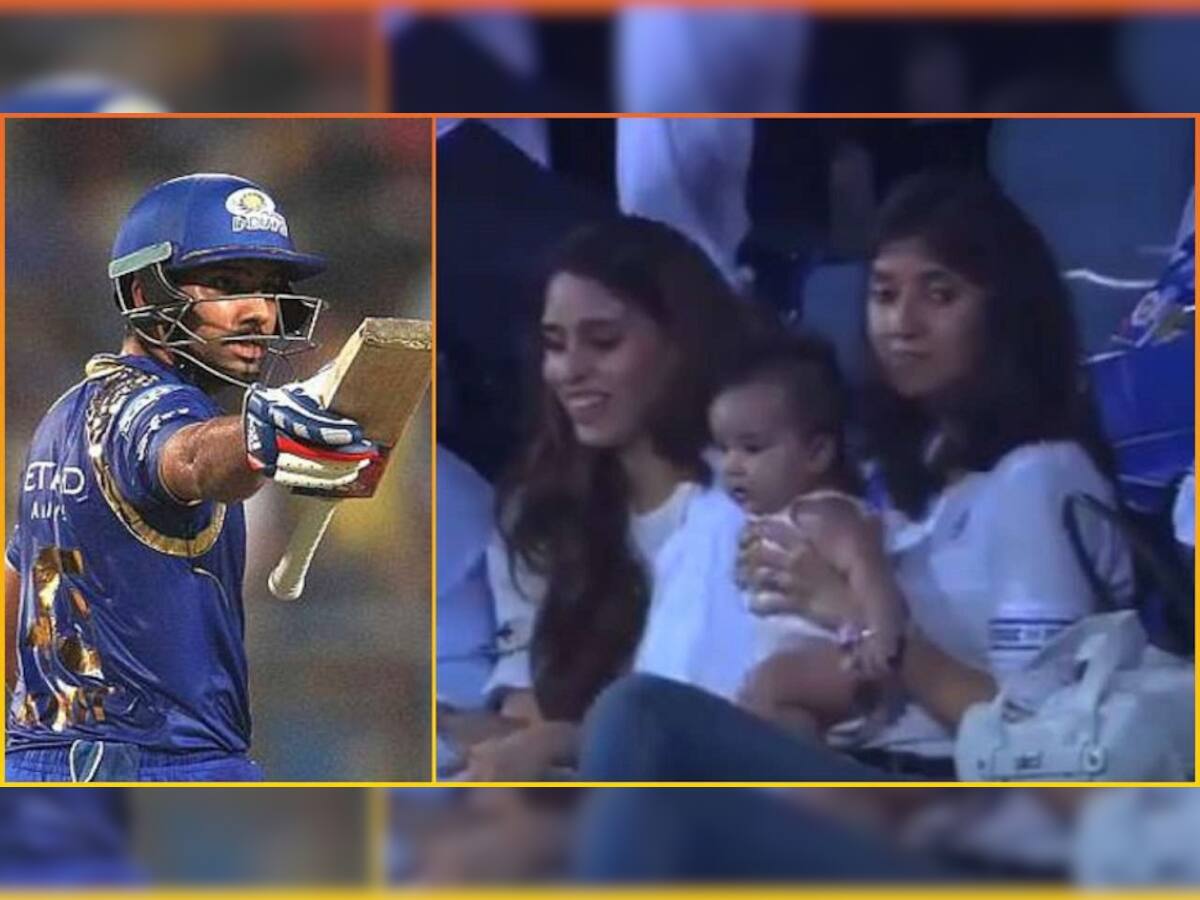  IPL 2019: રોહિત શર્માએ ફાઇનલ મેચ પહેલા પત્ની અને પુત્રી સાથે તિરુપતિ મંદિરે કર્યાં દર્શન 
