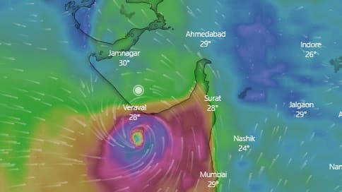 Vayu Cyclone: વાયુ વાવાઝોડું ગુજરાતમાં ક્યાં ત્રાટકશે, જાણો સરકારે આપી લેટેસ્ટ માહિતી Vayu Cyclone: વાયુ વાવાઝોડું ગુજરાતમાં ક્યાં ત્રાટકશે, જાણો સરકારે આપી લેટેસ્ટ માહિતી