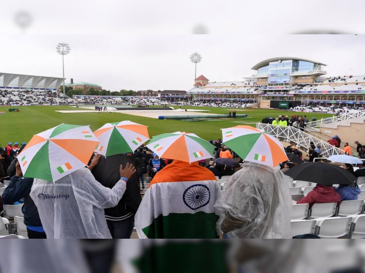  વર્લ્ડકપ 2019 INDvsNZ: ફેન્સ નિરાશ, વરસાદને કારણે મેચ રદ્દ