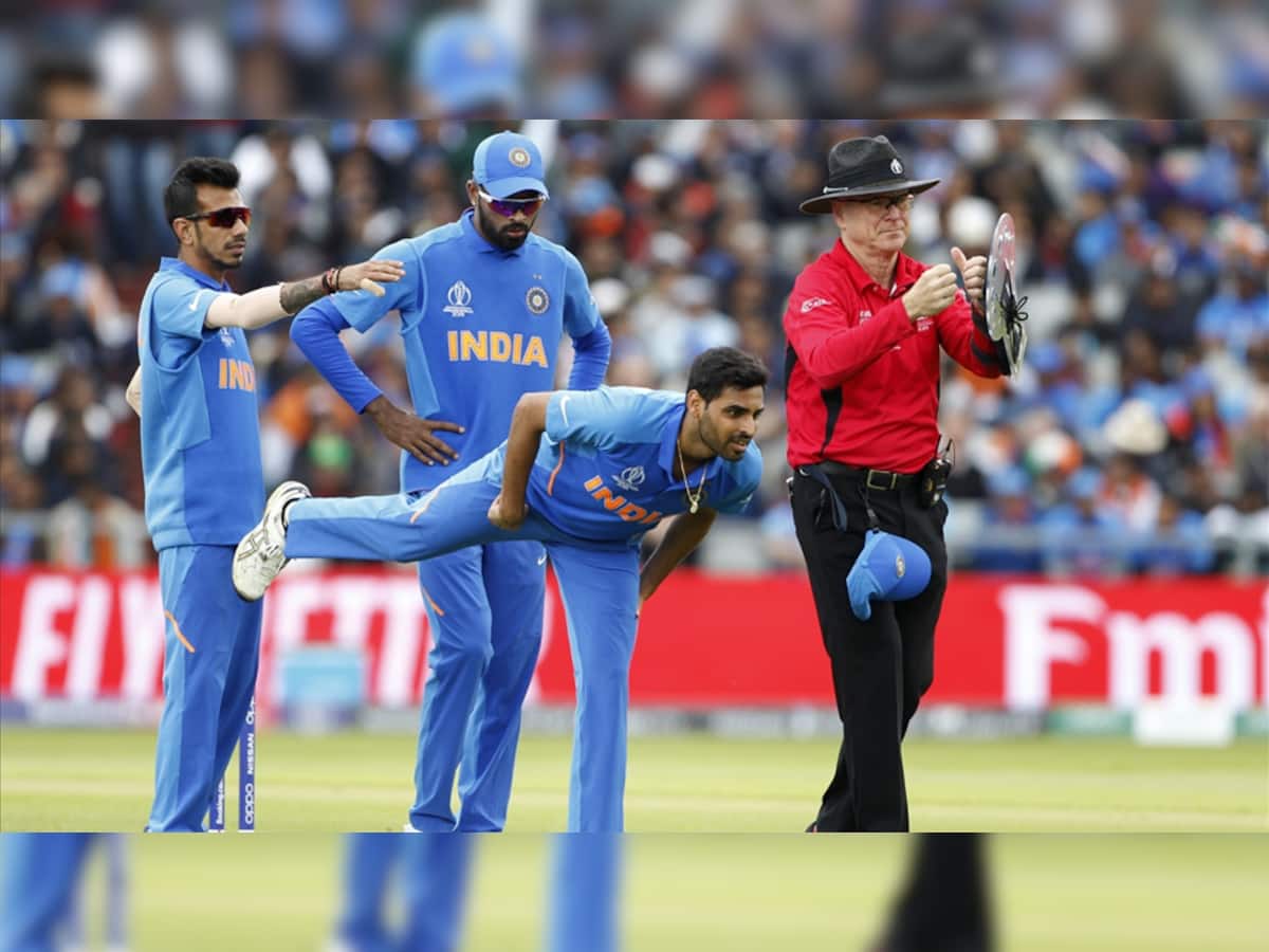  વર્લ્ડ કપ 2019: ભારતને બીજો ઝટકો, સ્નાયુ ખેંચાઈ જવાને કારણે ભુવી 2-3 મેચ માટે બહાર 