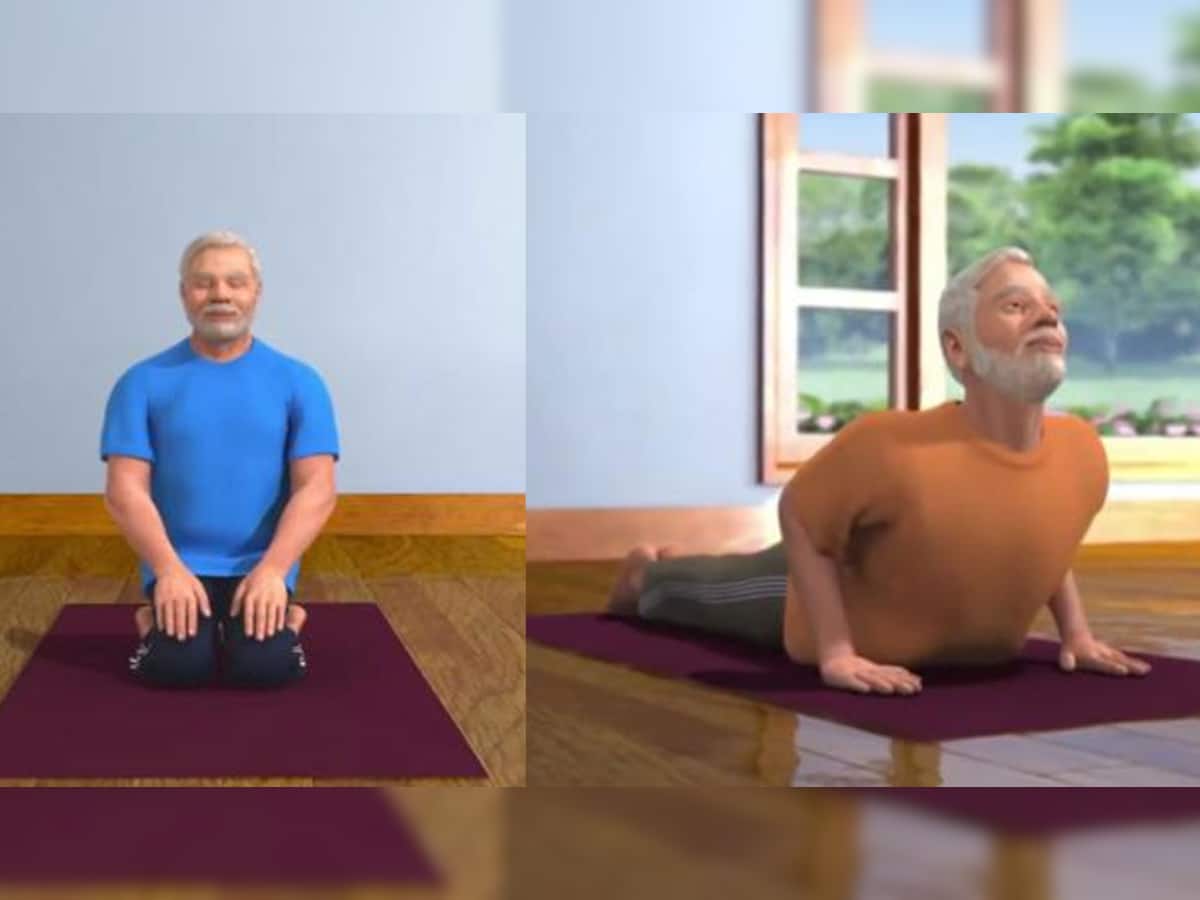 Yoga Day 2019 : એનિમેટેડ વીડિયો દ્વારા પીએમ મોદીએ શીખવાડ્યા વિવિધ આસનો 