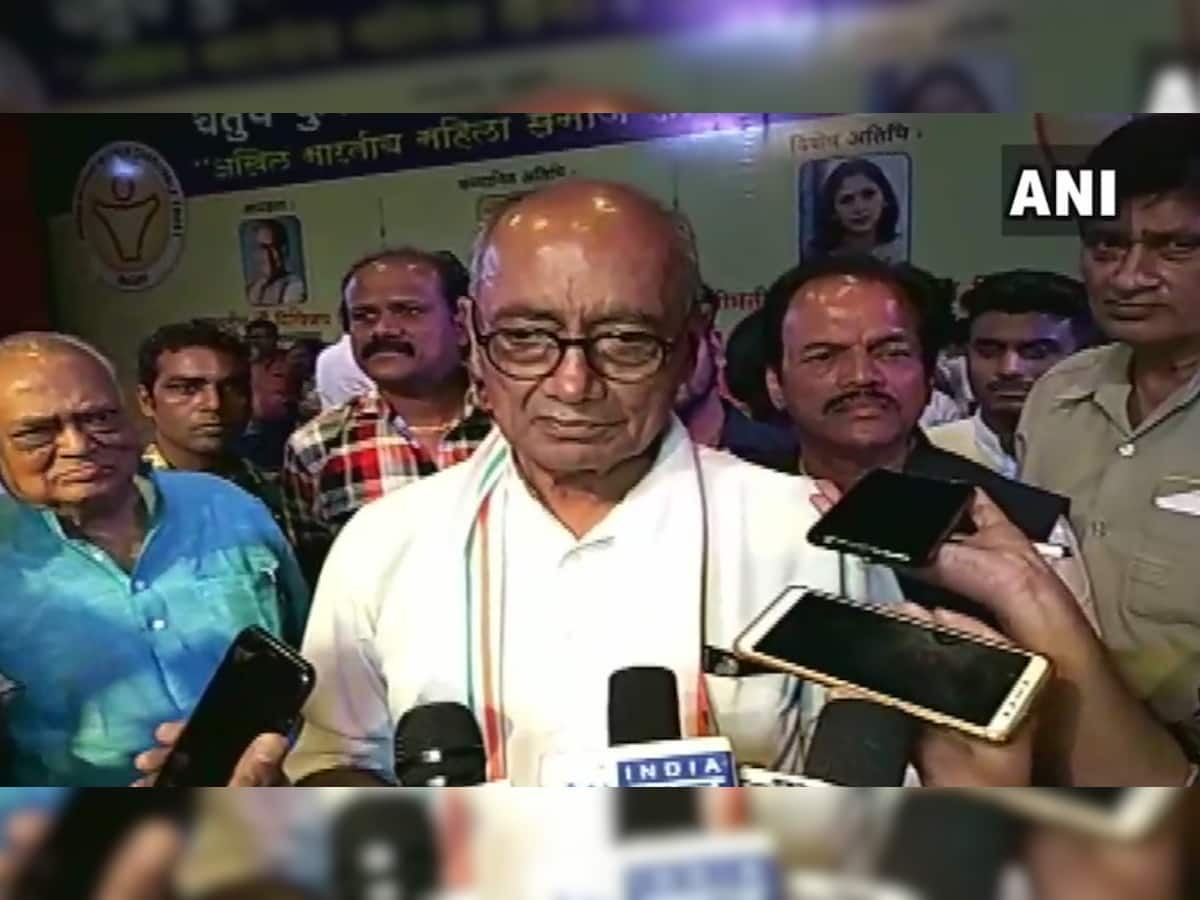 RSS અને BJPના કારણે વધી રહી છે મોબ લિંચિંગની ઘટનાઓ: દિગ્વિજય સિંહ