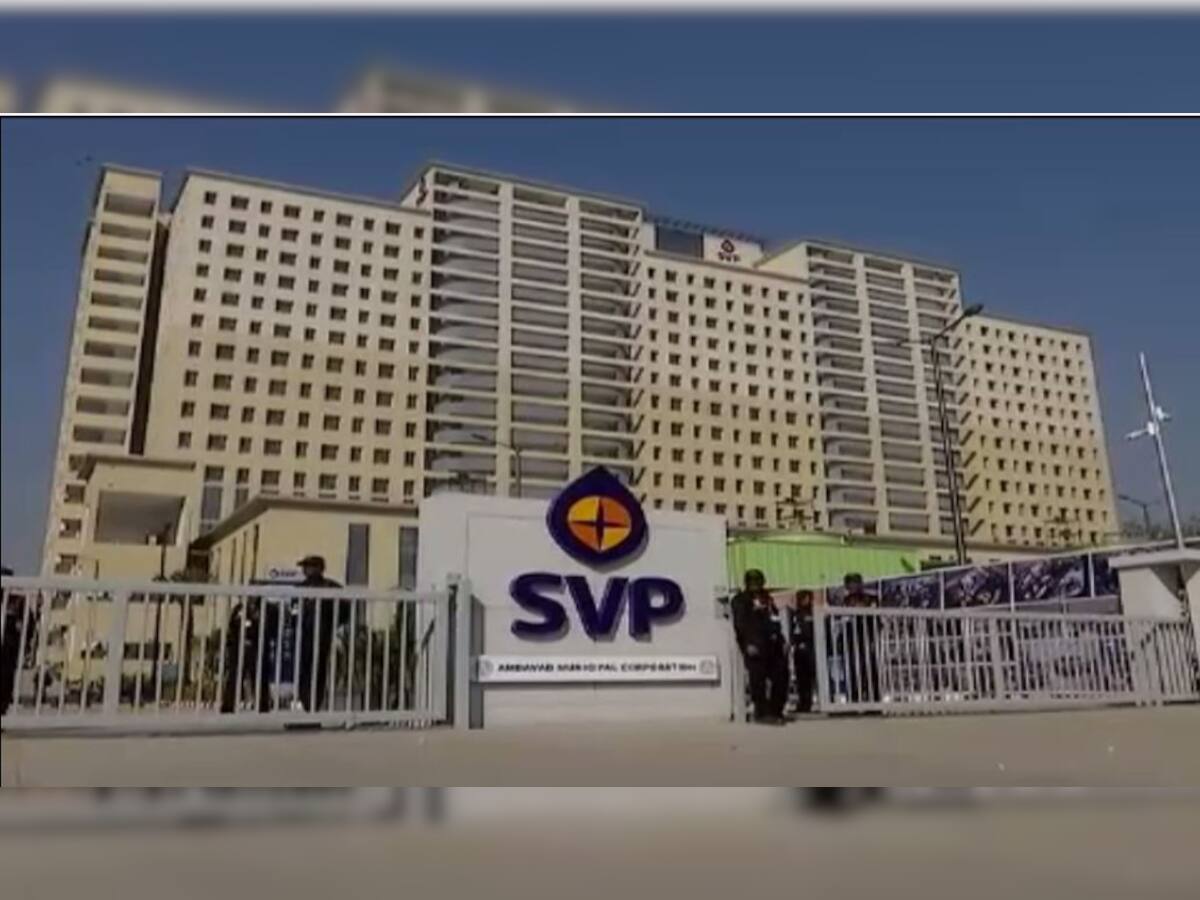 અમદાવાદ : 7 મહિના પહેલા જ નવી બનેલી SVP હોસ્પિટલની છતનો ભાગ તૂટ્યો