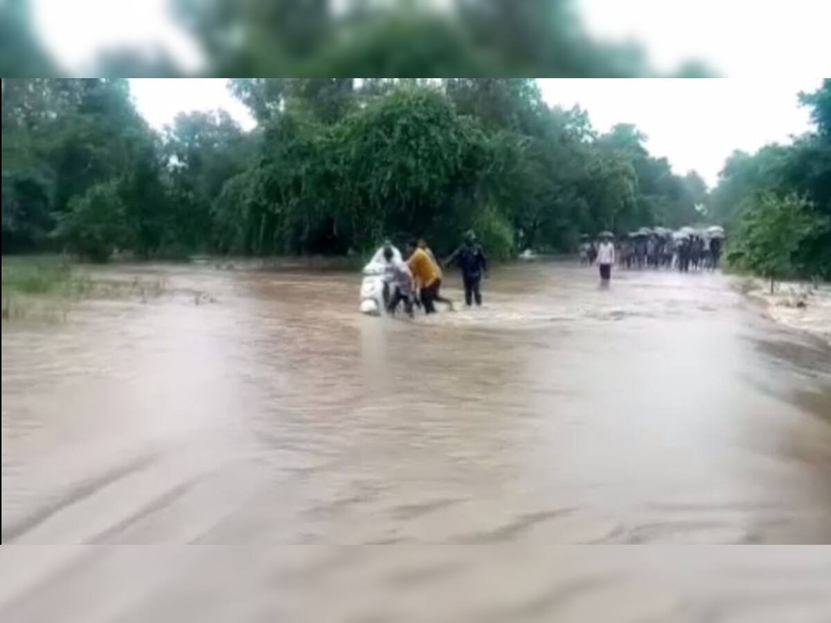 24 કલાકમાં રાજ્યના 168 તાલુકામાં વરસાદ, સૌથી વધુ કવાંટમાં 12 ઈંચ વરસાદ ખાબક્યો