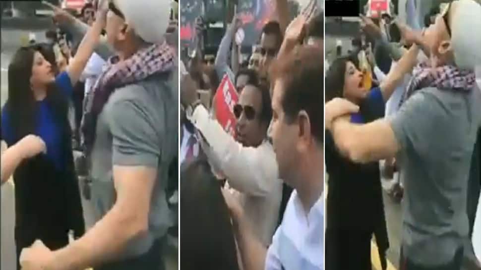 VIDEO : સિયોલમાં પ્રદર્શન કરી રહેલા પાક. સમર્થકોને શાઝિયા ઈલ્મીએ આપ્યો જડબાતોડ જવાબ VIDEO : સિયોલમાં પ્રદર્શન કરી રહેલા પાક. સમર્થકોને શાઝિયા ઈલ્મીએ આપ્યો જડબાતોડ જવાબ