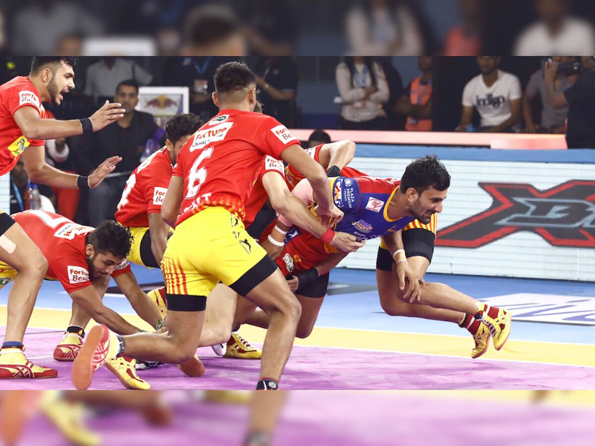 UP Yoddha vs Gujarat Fortunegiants: યૂપી યોદ્ધાએ ગુજરાત જાયન્ટ્સ સામે નોંધાવી પ્રથમ જીત