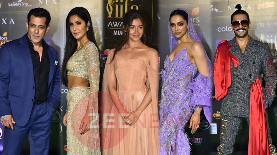 IIFA 2019: સલમાન ખાન, આલિયા ભટ્ટ, દીપિકા પાદુકોણ, આવો જોવા મળ્યો Stars નો LOOK IIFA 2019: સલમાન ખાન, આલિયા ભટ્ટ, દીપિકા પાદુકોણ, આવો જોવા મળ્યો Stars નો LOOK