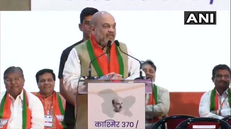 જ્યારથી કલમ 370 અને 35A અસ્તિત્વમાં આવ્યાં ત્યારથી અમે તેનો વિરોધ કર્યો છે: અમિત શાહ જ્યારથી કલમ 370 અને 35A અસ્તિત્વમાં આવ્યાં ત્યારથી અમે તેનો વિરોધ કર્યો છે: અમિત શાહ