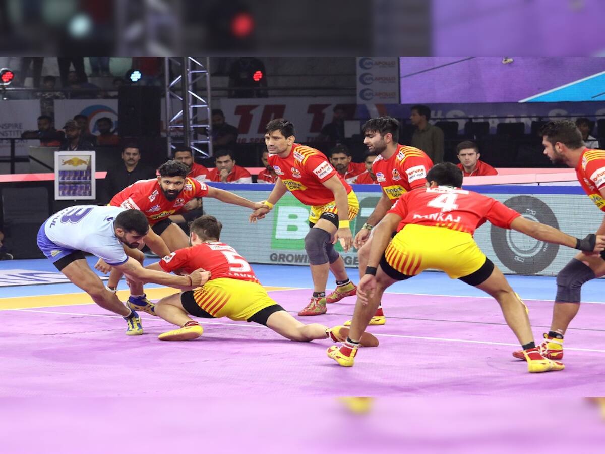 Pro Kabaddi: ગુજરાત ફોર્ચ્યુન જાયન્ટ્સનો તમિલ થલાઈવાસ સામે 50-21થી શાનદાર વિજય