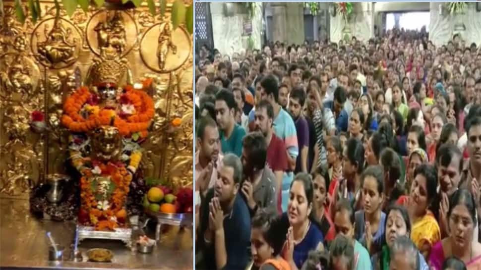 નવલી નવરાત્રિનો આજથી પ્રારંભ : ગુજરાતના મંદિરોમાં શુભ મુહૂર્તો પર ઘટ સ્થાપના કરાઈ નવલી નવરાત્રિનો આજથી પ્રારંભ : ગુજરાતના મંદિરોમાં શુભ મુહૂર્તો પર ઘટ સ્થાપના કરાઈ