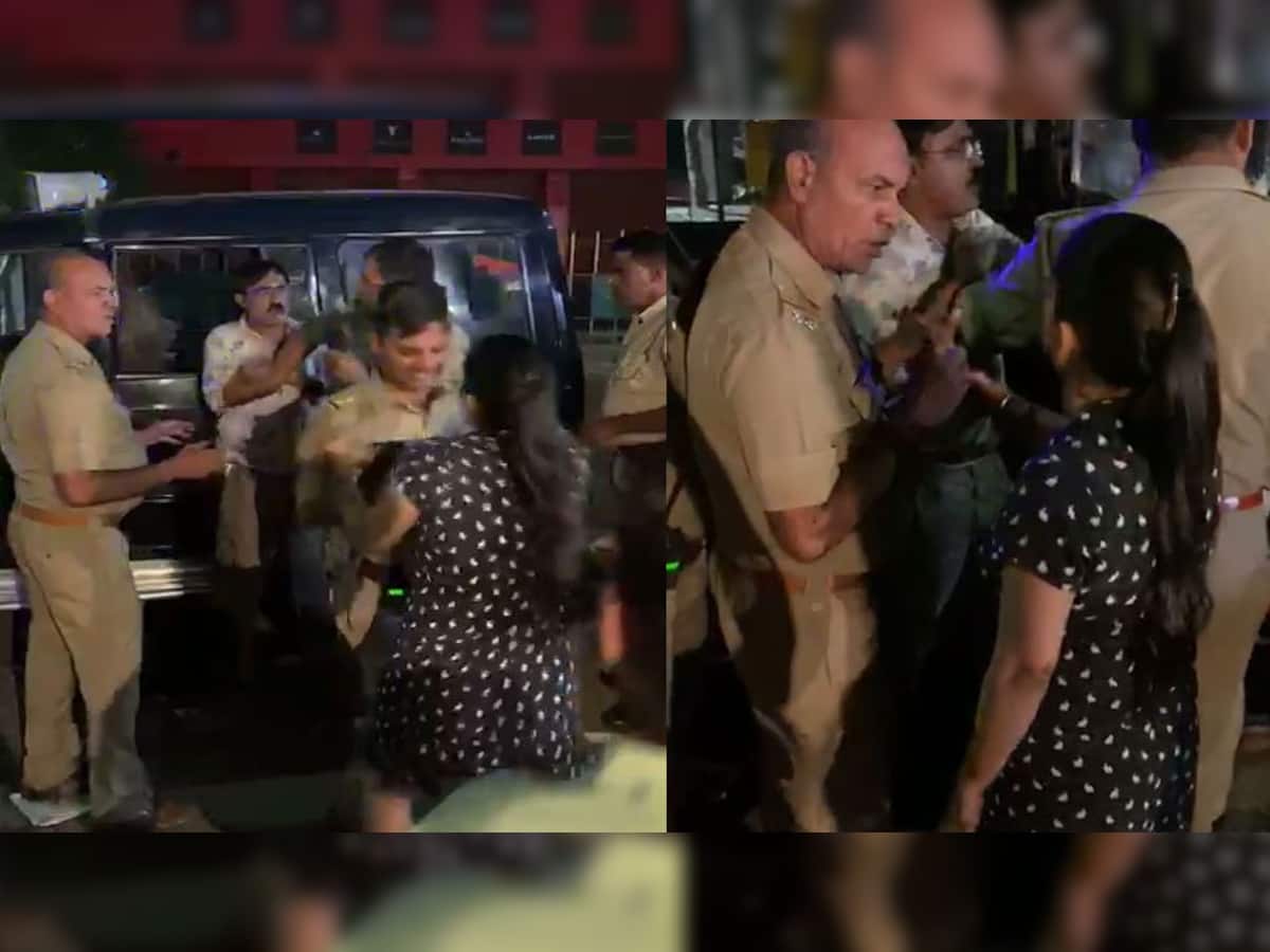 પોલીસકર્મીએ મહિલા પર ઉઠાવ્યો હાથ, પછી તો જે થયું...વિશ્વાસ નહીં કરો, ખાસ જુઓ VIDEO 