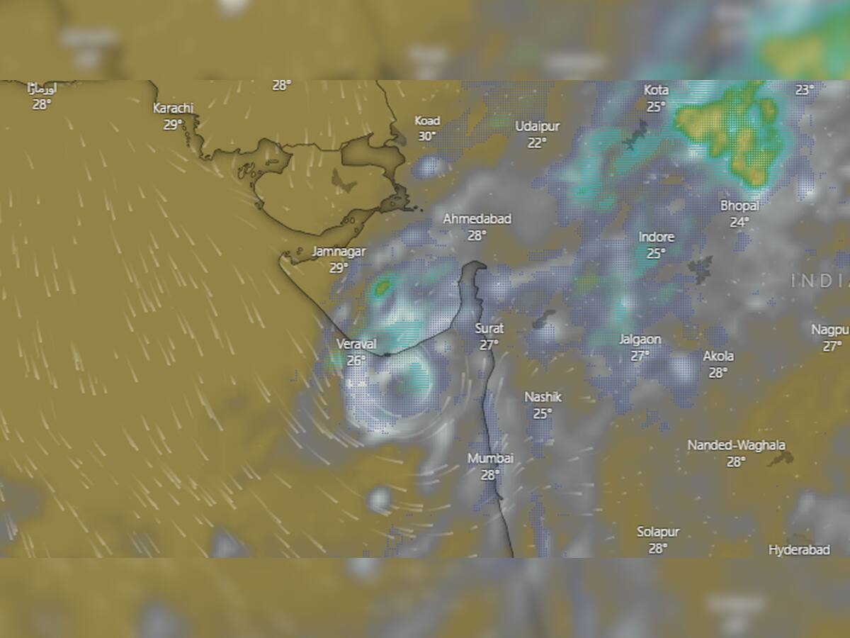 maha cyclone અપડેટ : વાવાઝોડું ડીપ ડિપ્રેશનમાં ફેરવાતા ઉમેજ-પાતાપુરમાં 2.5 ઈંચ વરસાદ ખાબક્યો