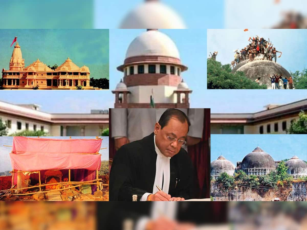 Ayodhya Verdict : 929 પાનાનાં ચુકાદામાં 5માંથી એક જજે ઉમેર્યા હતા 116 પાનાં, જાણો શું છે ખાસ..