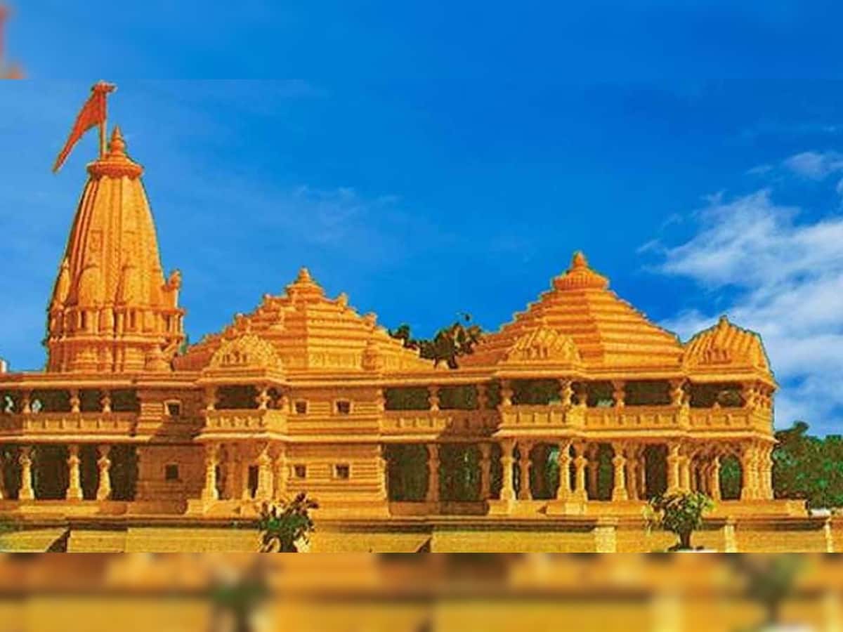 રામ મંદિરનું ભવ્ય અને વિશાળ બાંધકામ પરંતું ક્યાંય સિમેન્ટ કે લોખંડનો ઉપયોગ નહી !