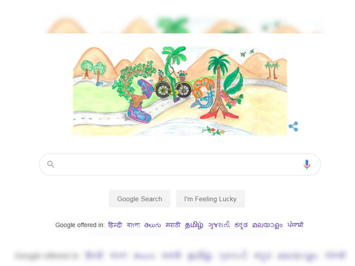 Children's Day: 7 વર્ષની બાળકીએ બનાવ્યું આજનું Google ડૂડલ, આપ્યો ખાસ મેસેજ
