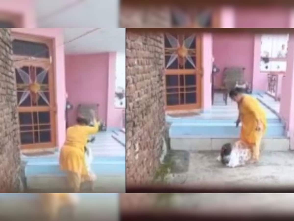 VIDEO: નિર્દયી માતાએ બાળકીને વાળ ખેંચી જમીન પર પટકી લાત-ઘૂસા માર્યા, તપાસમાં કારણ અંગે મોટો ખુલાસો