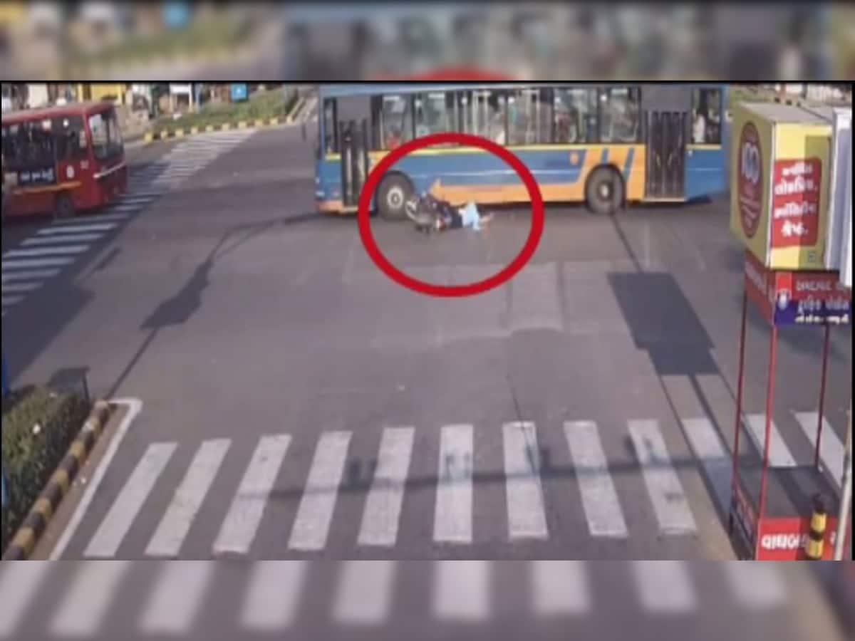 અમદાવાદ BRTS અકસ્માતના Exclusive CCTV : ભાઈઓએ ઉતાવળે બાઈક ચલાવ્યું કે, પછી ડ્રાઈવરનો વાંક હતો?