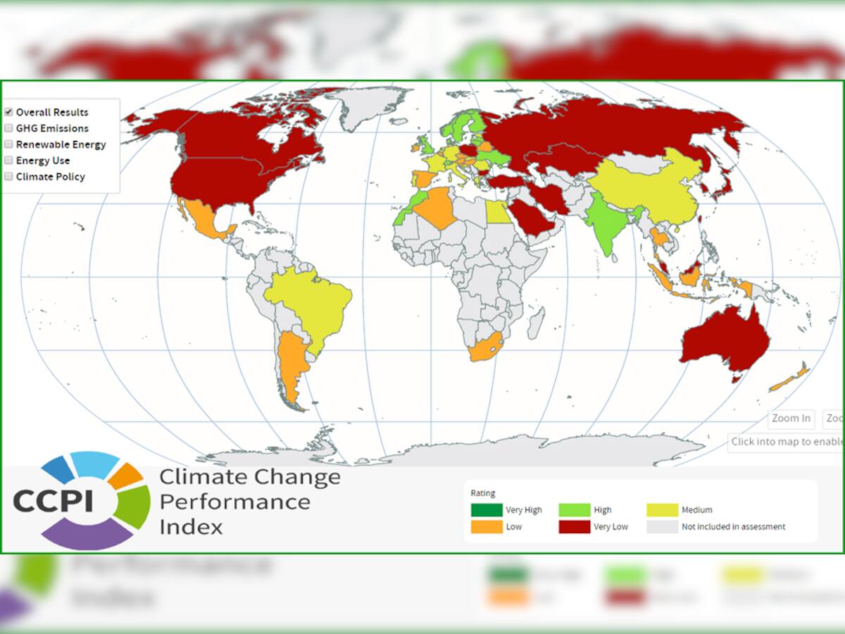 Climate Change: વાર્ષિક પરફોર્મન્સ સૂચકાંકમાં ભારતનો મોટો કૂદકો, ટોપ-10માં સામેલ 