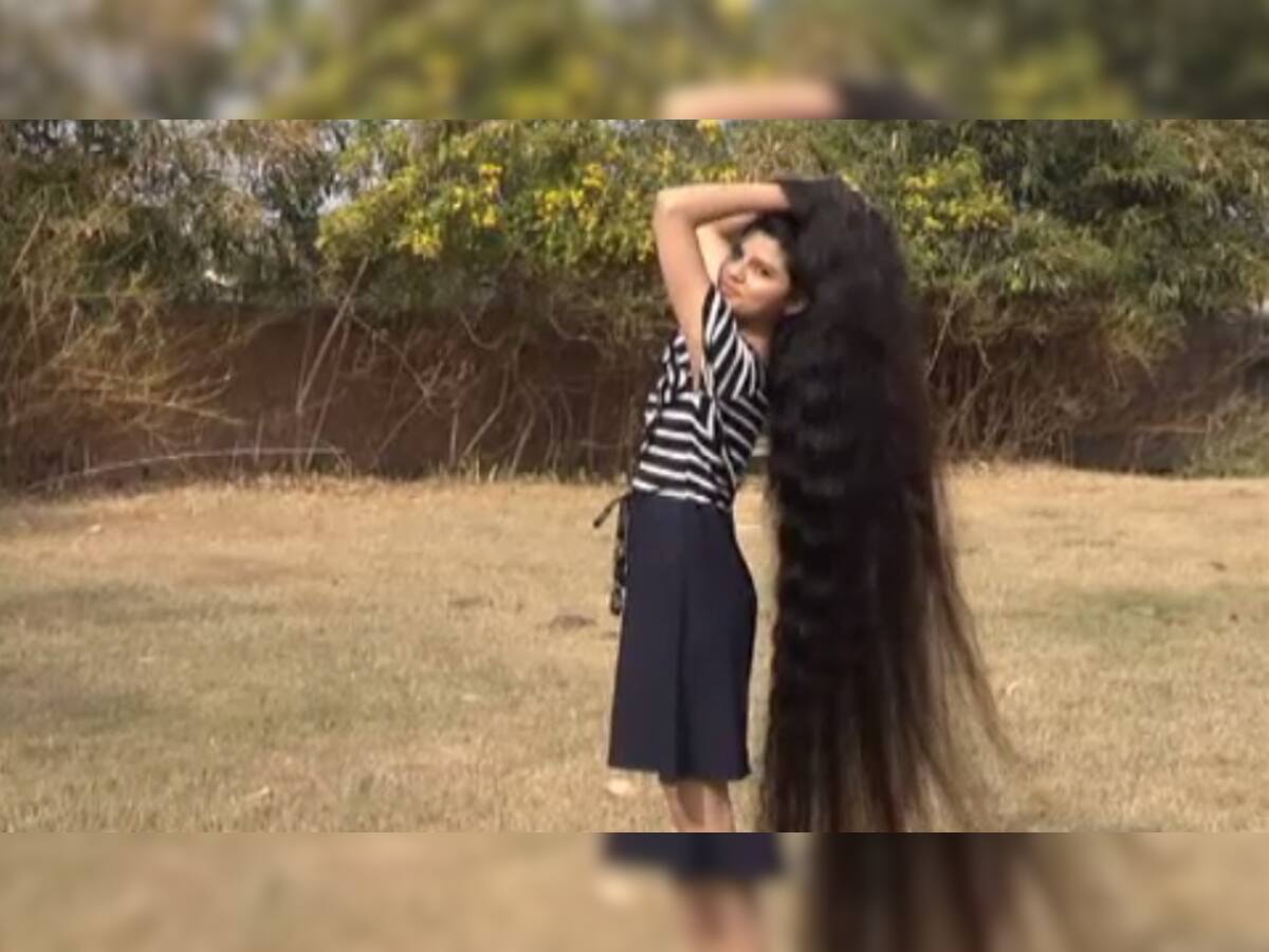અરવલ્લીની આ યુવતીએ પોતાનાં વાળને કારણે વિશ્વમાં મેળવ્યું નામ, ગીનીસબુકમાં મેળવ્યું સ્થાન