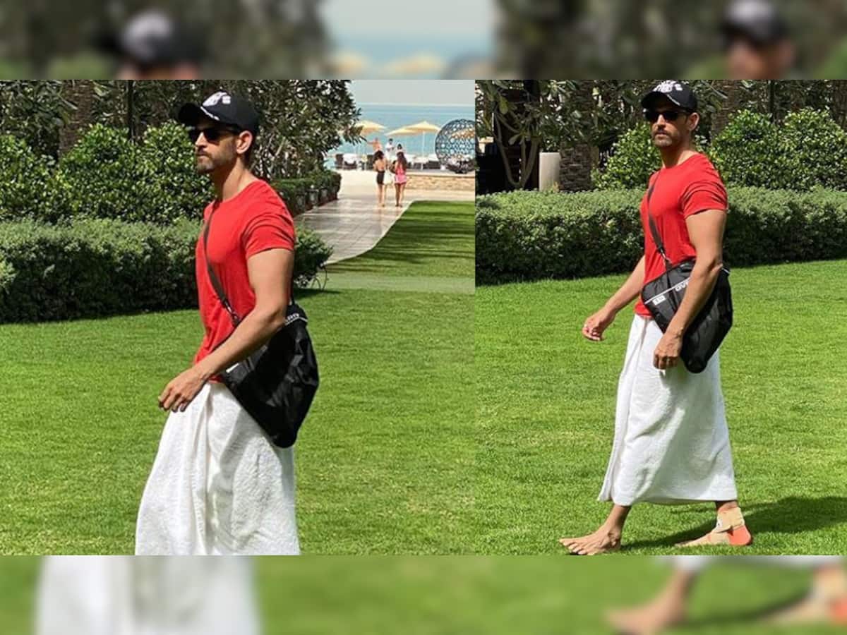 વિચિત્ર ડ્રેસિંગ સ્ટાઇલમાં જોવા મળ્યો Hrithik Roshan, કહ્યું- Ranveer Singh પાસેથી મળી પ્રેરણા