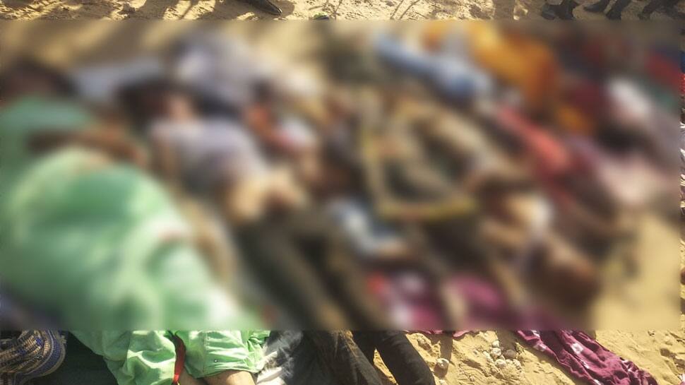 જોધપુરમાં ભીષણ રોડ અકસ્માત, પીકઅપ અને ટ્રેલરની ટક્કરમાં 11 લોકોના મોત જોધપુરમાં ભીષણ રોડ અકસ્માત, પીકઅપ અને ટ્રેલરની ટક્કરમાં 11 લોકોના મોત