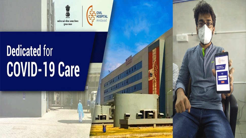 PPE કિટનાં કારણે ઓળખવામાં મુશ્કેલી, સિવિલનાં ડોક્ટરે શોધી કાઢ્યો અનોખો ઝુગાડ PPE કિટનાં કારણે ઓળખવામાં મુશ્કેલી, સિવિલનાં ડોક્ટરે શોધી કાઢ્યો અનોખો ઝુગાડ