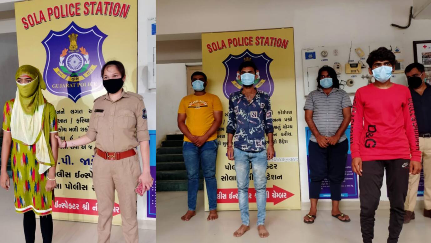 જમીન દલાલને હનીટ્રેપમાં ફસાવી તોડ કરતી ગેંગ ઝડપાઈ જમીન દલાલને હનીટ્રેપમાં ફસાવી તોડ કરતી ગેંગ ઝડપાઈ