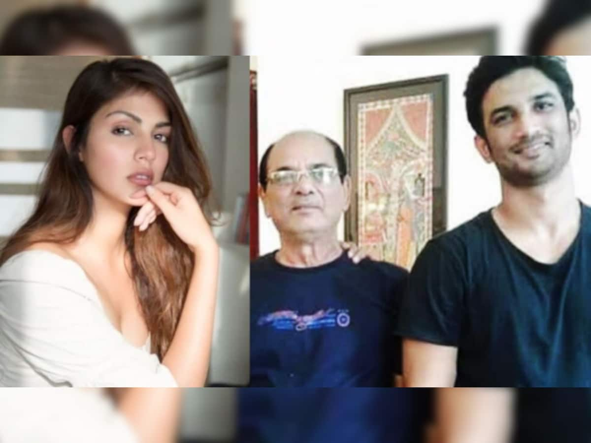 Rhea Chakrabortyએ લગાવ્યો સુશાંત સિંહ રાજપૂતના પિતા પર આરોપ, કહી આ વાત