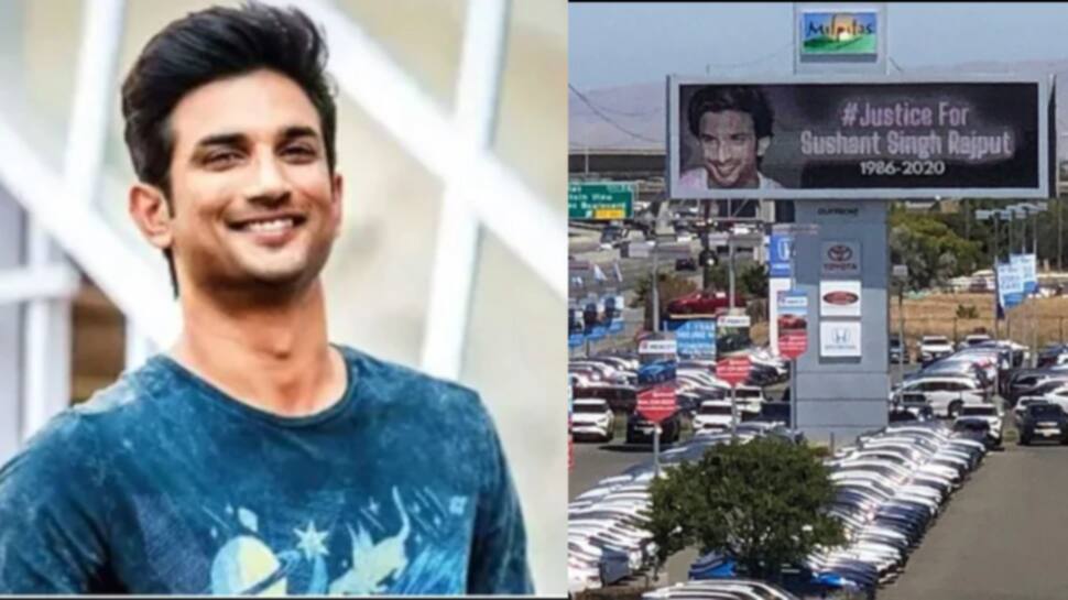Sushant Singh Rajputના ન્યાય માટે અમેરિકામાં ઉઠ્યો અવાજ, રસ્તા પર જોવા મળ્યા બોર્ડ Sushant Singh Rajputના ન્યાય માટે અમેરિકામાં ઉઠ્યો અવાજ, રસ્તા પર જોવા મળ્યા બોર્ડ