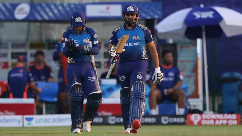 IPL 2020 પ્રથમ ઇનિંગ: MI vs KKR, મુંબઇ ઇન્ડિયન્સે કેકેઆરને આપ્યો 196 રનનો ટાર્ગેટ IPL 2020 પ્રથમ ઇનિંગ: MI vs KKR, મુંબઇ ઇન્ડિયન્સે કેકેઆરને આપ્યો 196 રનનો ટાર્ગેટ