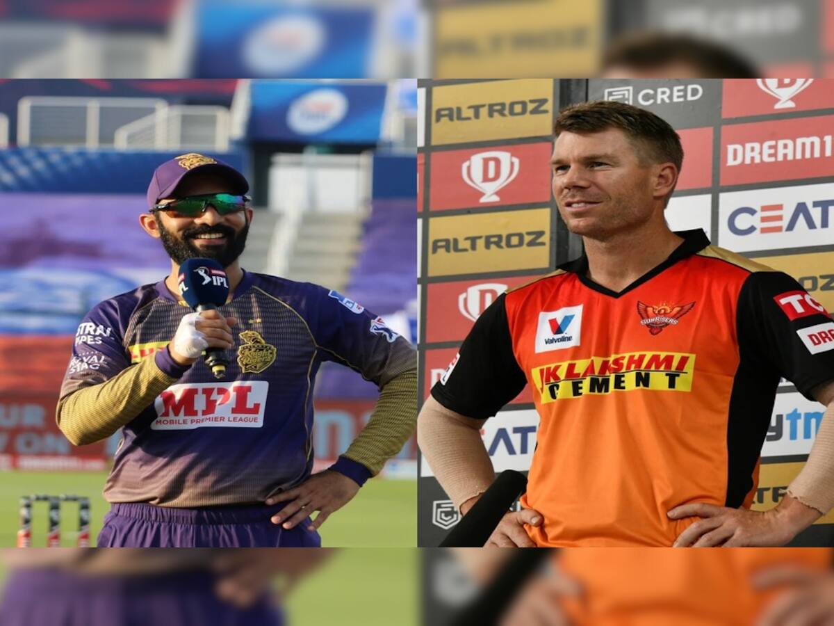 IPL 2020: KKR vs SRH- પ્રથમ વિજય મેળવવા ટકરાશે વોર્નર-કાર્તિક, આ હોઈ શકે છે સંભવિત ઇલેવન