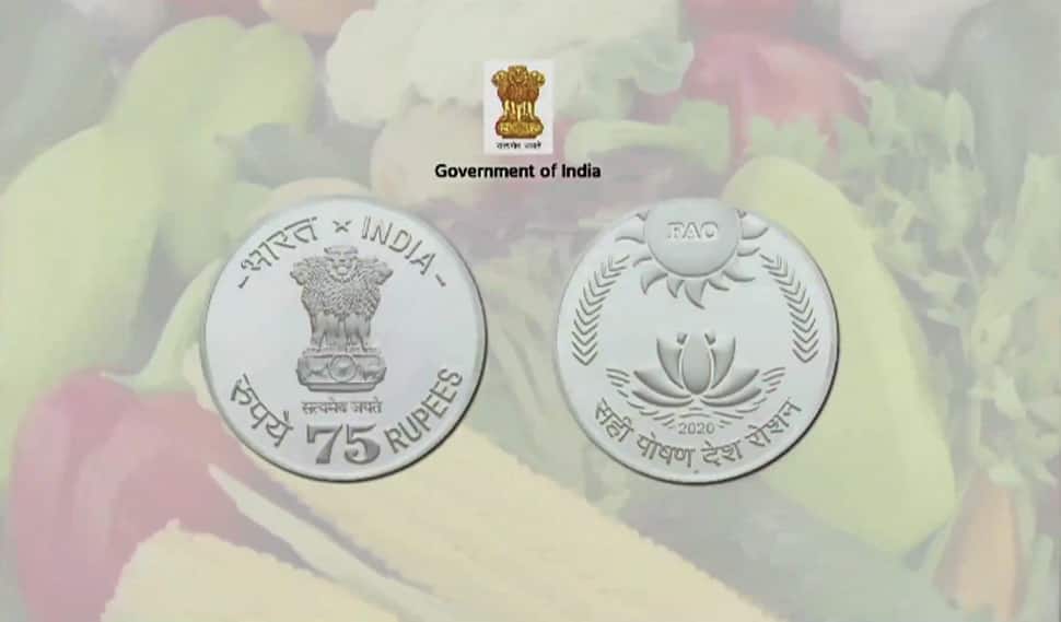 100 રૂપિયાના સિક્કા બાદ હવે PM મોદીએ બહાર પાડ્યો 75 રૂપિયાનો સિક્કો 100 રૂપિયાના સિક્કા બાદ હવે PM મોદીએ બહાર પાડ્યો 75 રૂપિયાનો સિક્કો